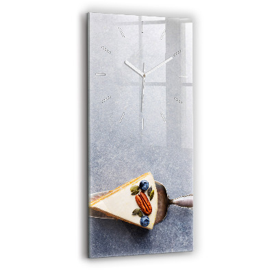 Zegar ścienny pionowy Kawałek ciasta