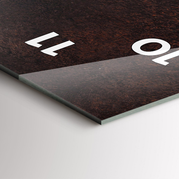 Zegar ścienny pionowy Filiżanka kawy