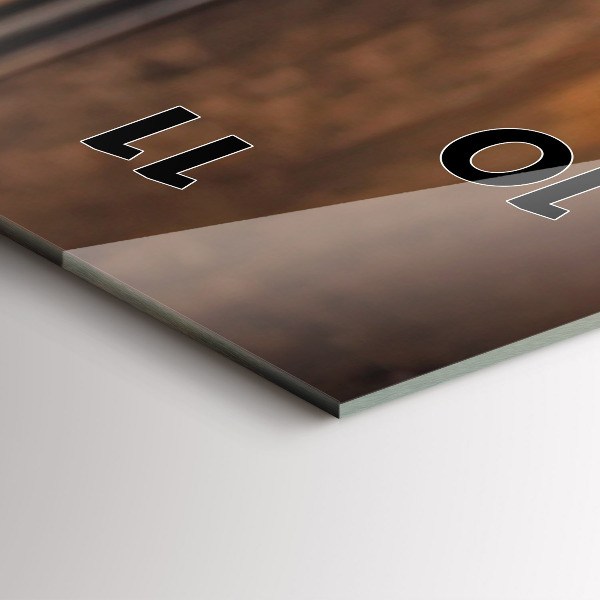 Zegar ścienny pionowy Kubek kawy