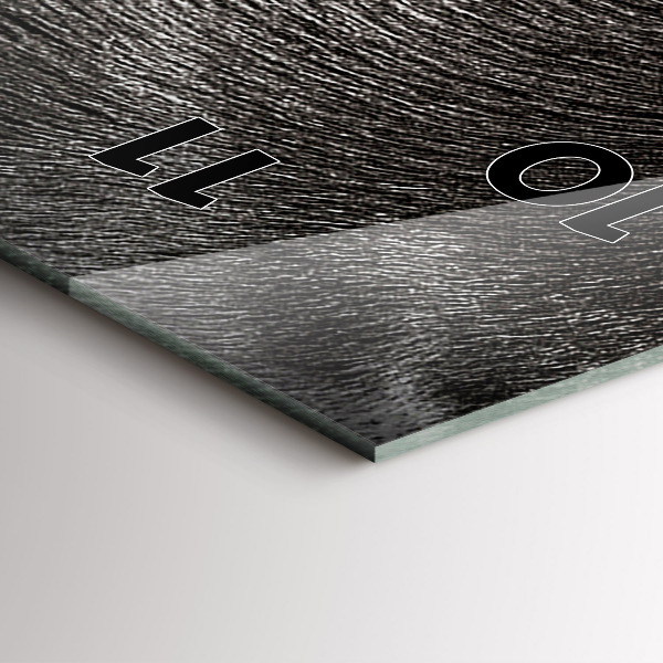 Zegar szklany pionowy Pies i kot szkocki