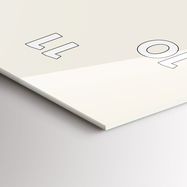 Zegar ścienny pionowy Fazy księżyca