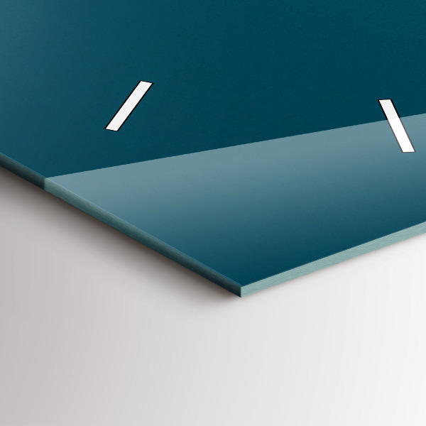 Zegar ścienny pionowy Zachód słońca w górach