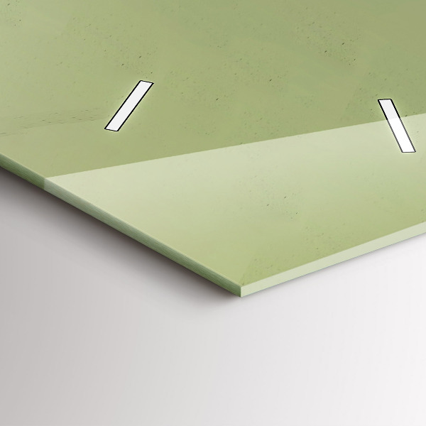 Zegar szklany pionowy Graficzny łoś