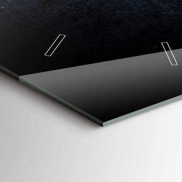 Zegar szklany pionowy Warzywa