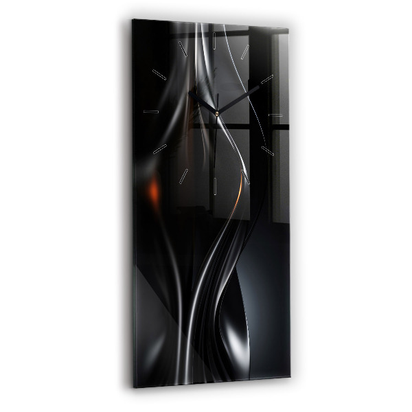 Zegar ścienny pionowy Abstrakcja