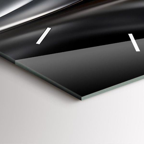 Zegar ścienny pionowy Abstrakcja