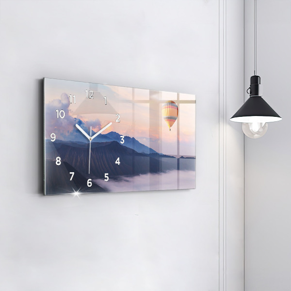 Zegar ścienny poziomy Piękny Krajobraz