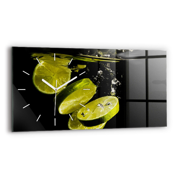 Zegar poziomy Limonki