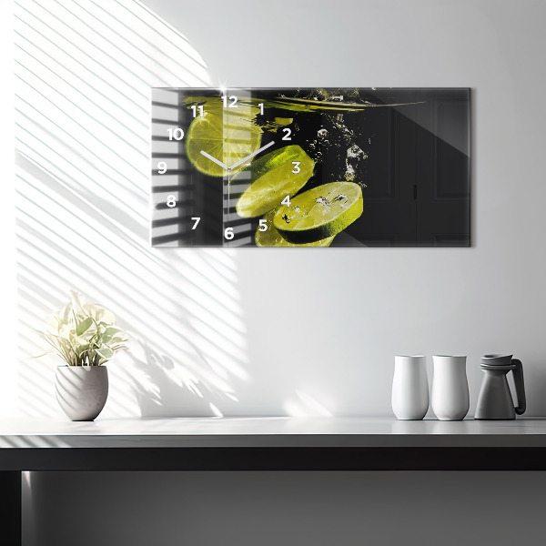 Zegar poziomy Limonki