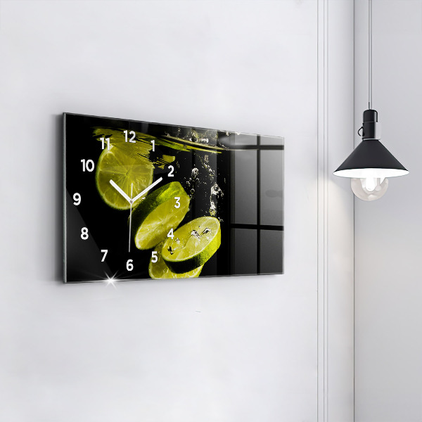 Zegar poziomy Limonki