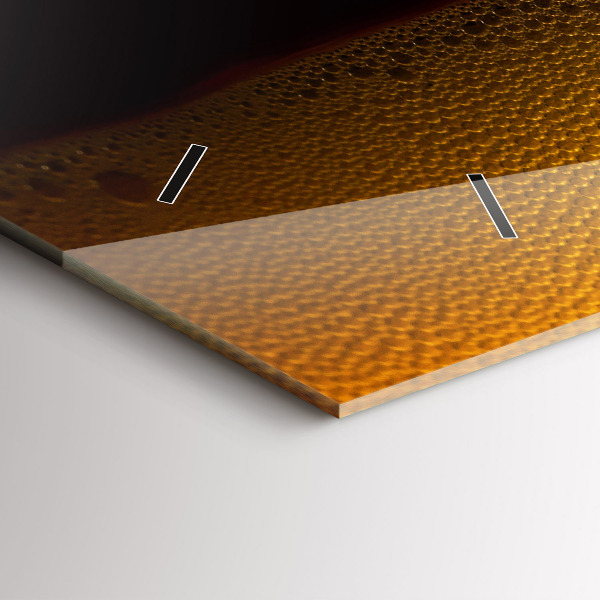 Zegar poziomy Sok pomarańczowy