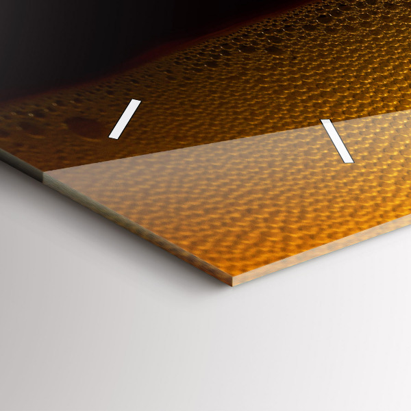 Zegar poziomy Sok pomarańczowy