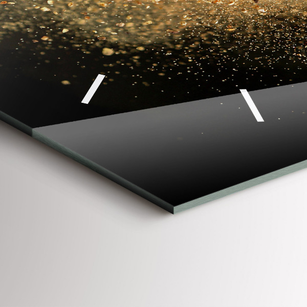 Zegar poziomy Rozsypane przyprawy