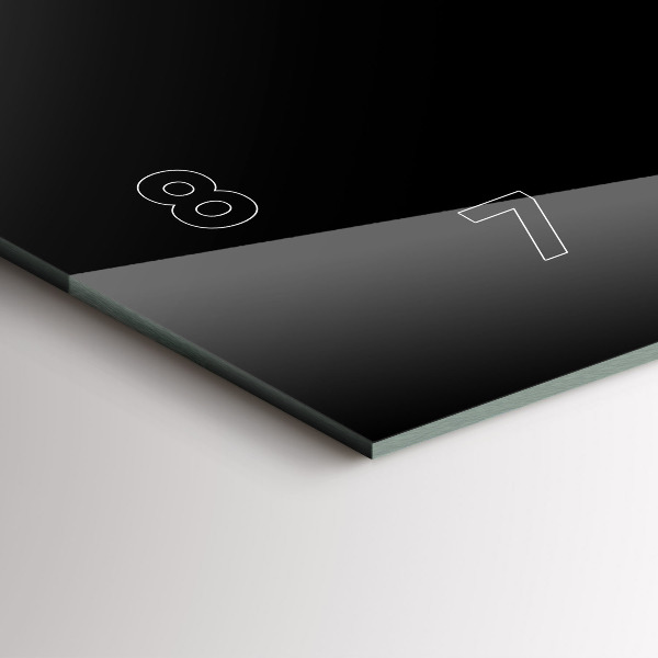 Zegar ścienny poziomy Dzika Mowa Ciała Lwa