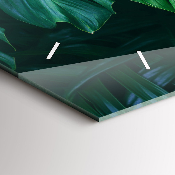 Zegar ścienny poziomy Tropikalna Strona Natury