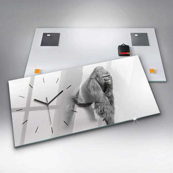 Zegar szklany poziomy Kolekcja sztuki zwierząt