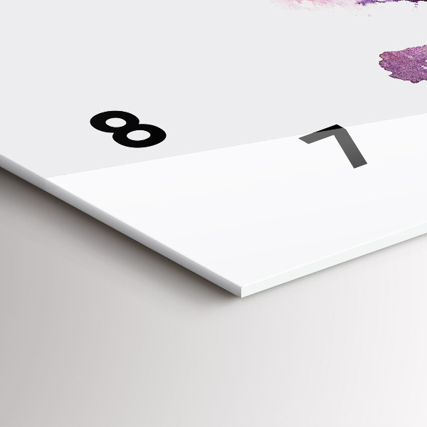 Zegar ścienny poziomy Tropikalny Krajobraz