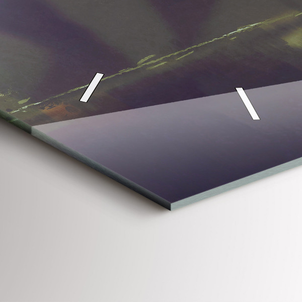 Zegar poziomy Ludzie z parasolami