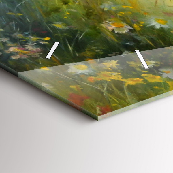 Zegar poziomy Piękna Kobieta Z Koniem