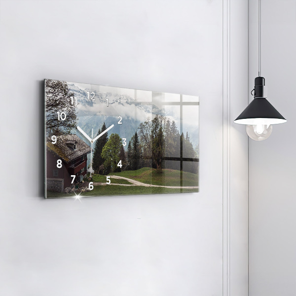 Zegar poziomy Widok na góry