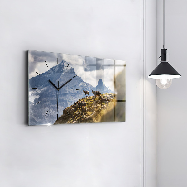 Zegar poziomy Koza w Dolinie Aosta