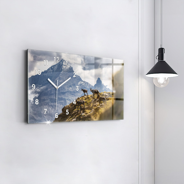 Zegar poziomy Koza w Dolinie Aosta