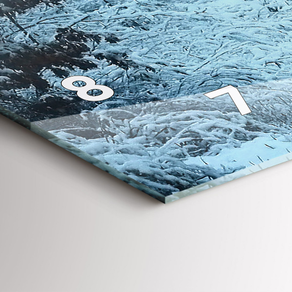 Zegar poziomy Sarny na torach