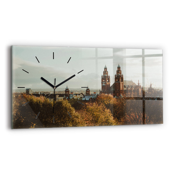 Zegar poziomy Galeria sztuki w Glasgow