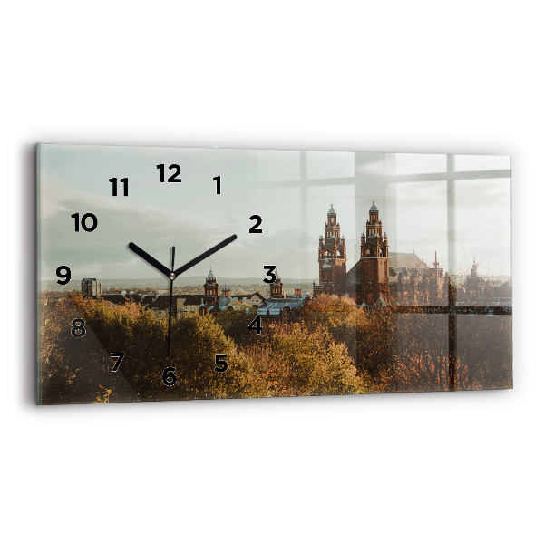 Zegar poziomy Galeria sztuki w Glasgow