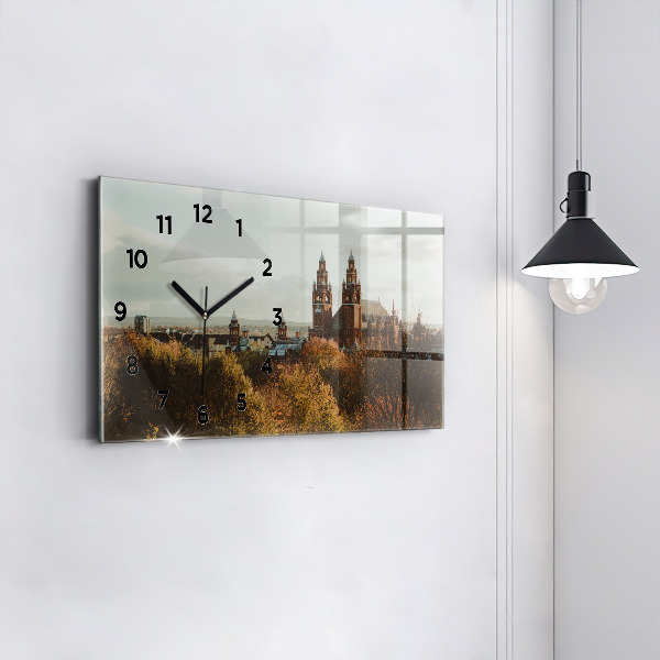 Zegar poziomy Galeria sztuki w Glasgow