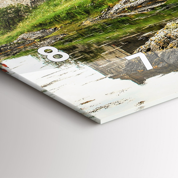 Zegar poziomy Zamek Eilean Donan Szkocja