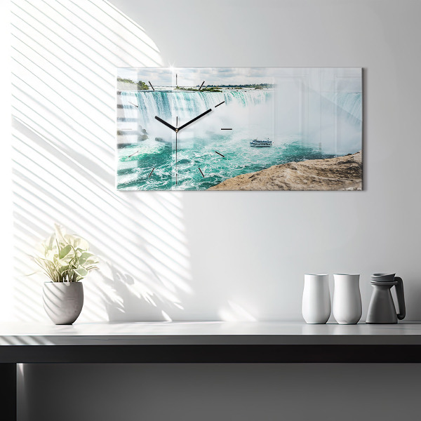 Zegar poziomy Łódź Niagara