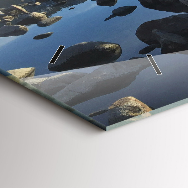 Zegar poziomy Widok na morze