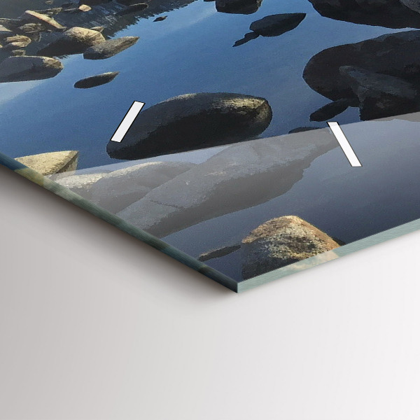 Zegar poziomy Widok na morze