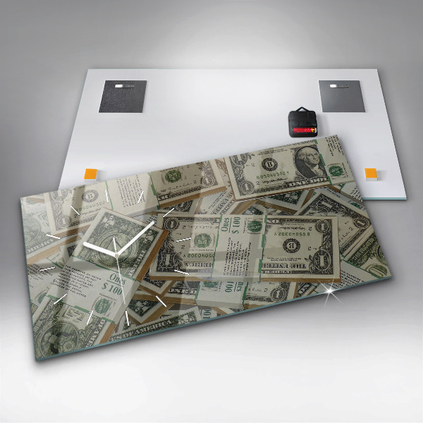 Zegar poziomy 1 dolar amerykański