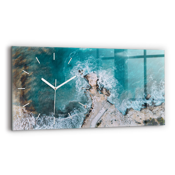 Zegar poziomy Fiordy w Costa Blanca