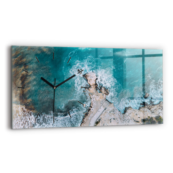 Zegar poziomy Fiordy w Costa Blanca