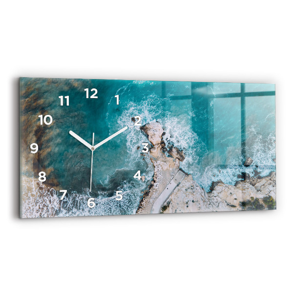 Zegar poziomy Fiordy w Costa Blanca