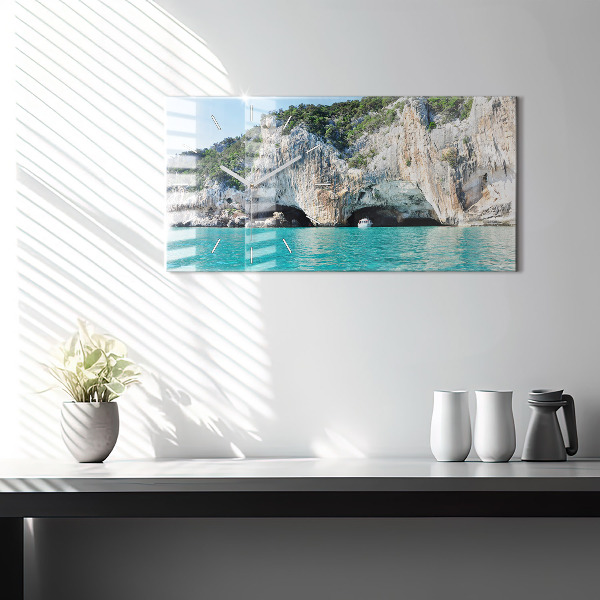 Zegar poziomy Podwodna Jaskinia