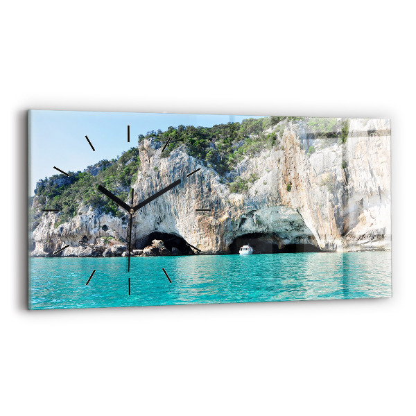 Zegar poziomy Podwodna Jaskinia