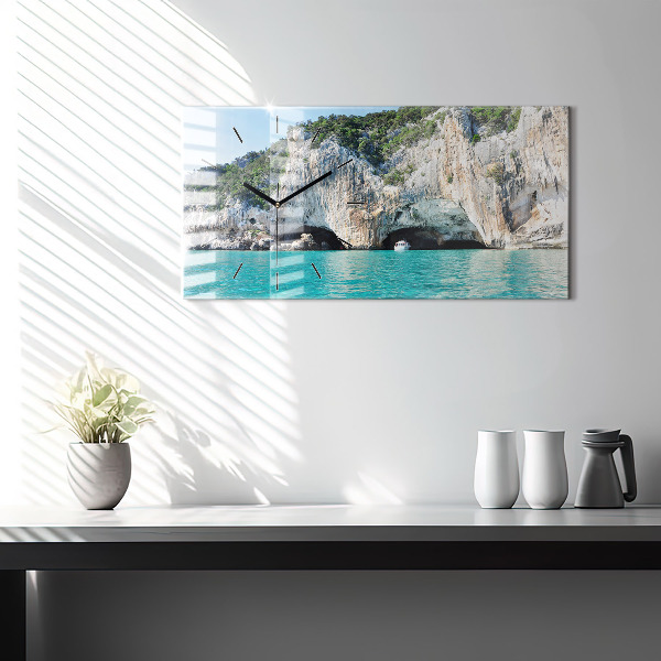 Zegar poziomy Podwodna Jaskinia