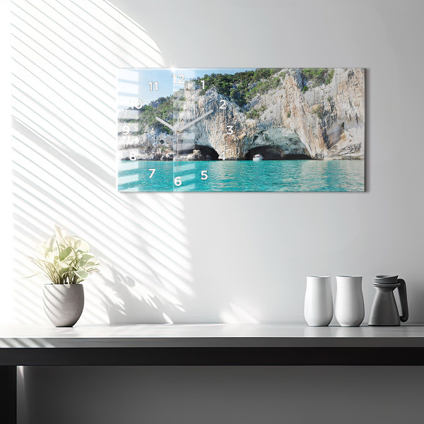 Zegar poziomy Podwodna Jaskinia