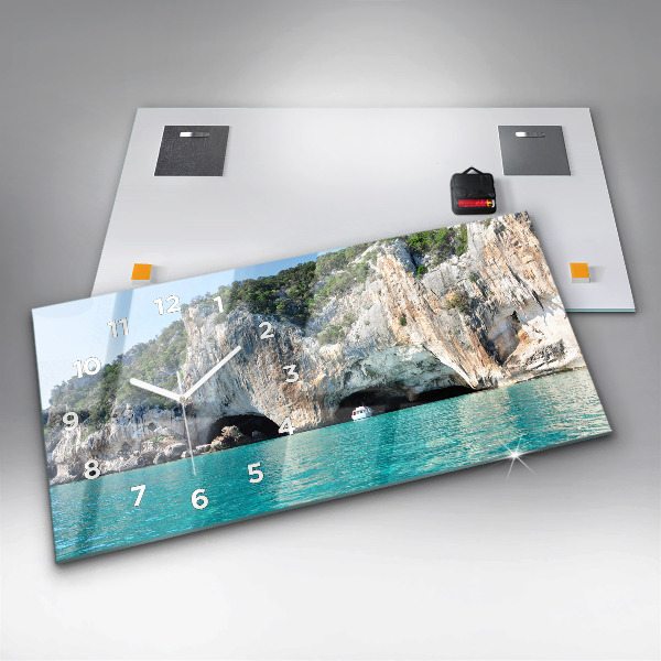 Zegar poziomy Podwodna Jaskinia