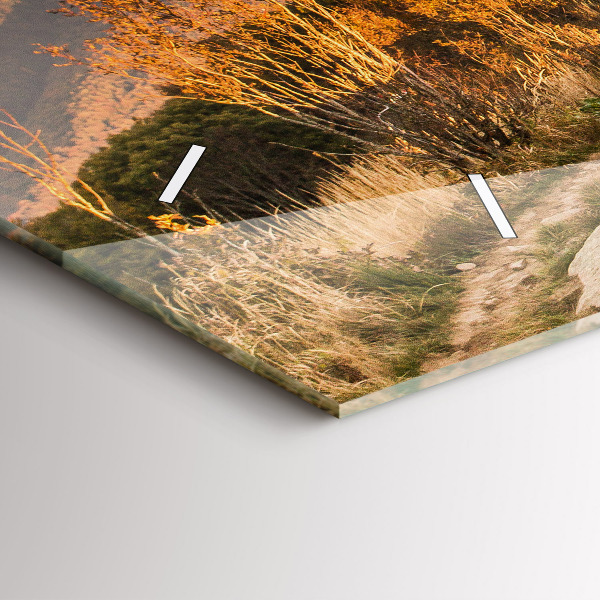 Zegar szklany poziomy Góry Bieszczady