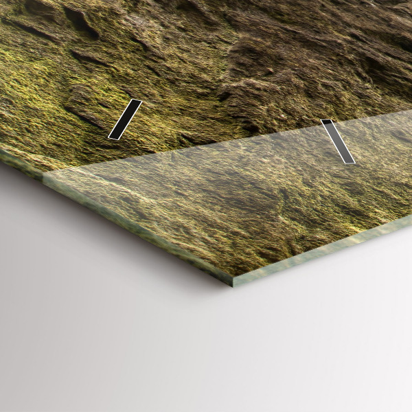 Zegar szklany poziomy Skalne miasto w Czechach