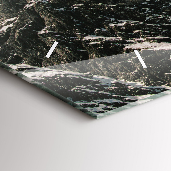 Zegar szklany poziomy Góry Watzmann