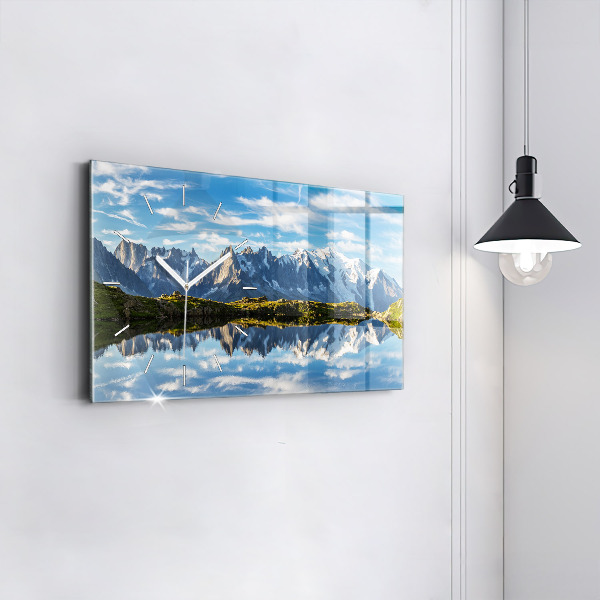 Zegar szklany poziomy Dolina Chamonix, Alpy Francuskie