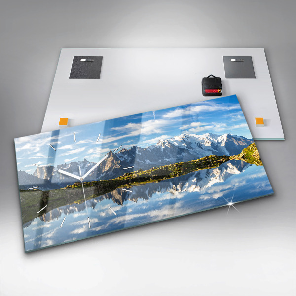 Zegar szklany poziomy Dolina Chamonix, Alpy Francuskie