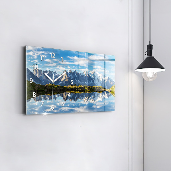 Zegar szklany poziomy Dolina Chamonix, Alpy Francuskie