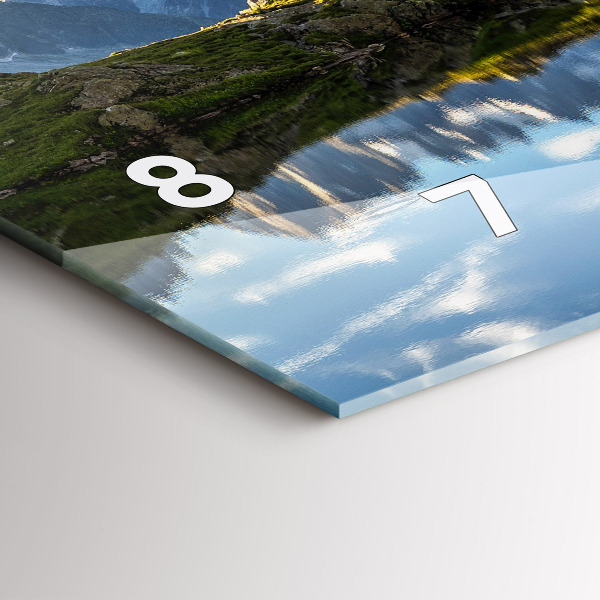 Zegar szklany poziomy Dolina Chamonix, Alpy Francuskie